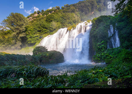 Cascata delle Marmore (Marmore), Terni, Umbrien, Italien Stockfoto