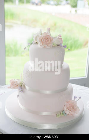 Hochzeitstorte Stockfoto