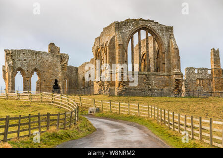 Egglestone Abtei in der Nähe von Barnard Castle eine Stadt Teesdale, County Durham, England Stockfoto
