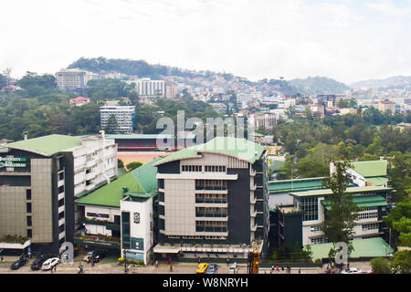 Januar 9, 2019 - BAGUIO CITY PHILIPPINEN: Die Universität der Kordilleren, einer renommierten Universität in Baguio City Philippinen Stockfoto