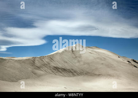 WA 17210-00 ... WASHINGTON - Sanddüne in der Hanford Reach National Monument. Stockfoto