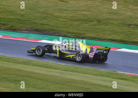 KENT, VEREINIGTES KÖNIGREICH. 10 Aug, 2019. in der W-Serie Freies Training Session im Rahmen der DTM (Deutsche Tourenwagen)- und W-Serie in Brands Hatch GP-Strecke am Samstag, 10. August 2019 in Kent, England. Credit: Taka G Wu/Alamy leben Nachrichten Stockfoto