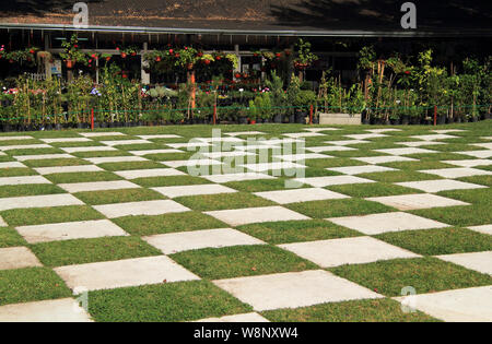 Der japanische Garten ist eine beliebte Touristenattraktion in der Argentinischen Hauptstadt Buenos Aires Stockfoto