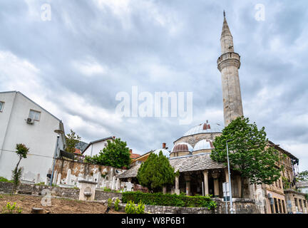 Koski Mehmed Pascha Moschee in Mostar, Bosnien und Herzegowina Stockfoto