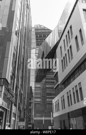 Paulinum, Evangelische Kirche und Augusteum, Hauptgebäude der Universität Leipzig am Augustusplatz in der Innenstadt von Leipzig. Stockfoto