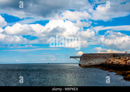 Tauchen in der Ostsee in der Stadt Malmö, Schweden Stockfoto