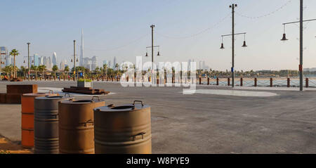 La Mer Beach Resort in Dubai, Vereinigte Arabische Emirate Stockfoto