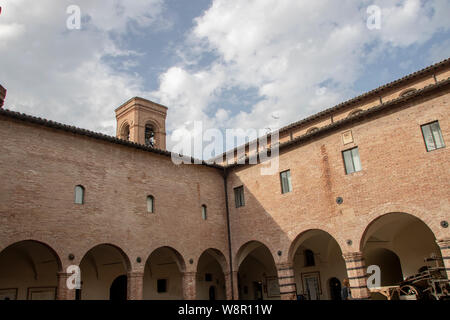 Fabriano - Italien - April 2019 - Papier und Wasserzeichen Museum Stockfoto