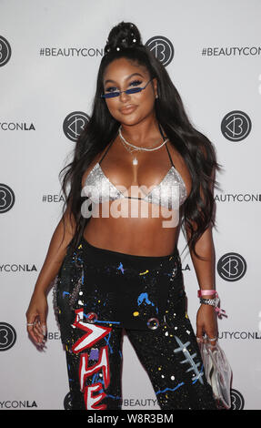 Los Angeles, Kalifornien, USA. 10 Aug, 2019. Candice, an Beautycon Festival Los Angeles 2019 - Tag 1 am Los Angeles Convention Center in Los Angeles, Kalifornien am 10. August 2019. Credit: Faye Sadou/Medien Punch/Alamy leben Nachrichten Stockfoto