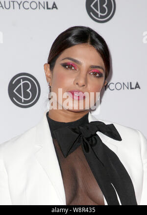 August 10, 2019, Los Angeles, CA, USA: 10. August 2019 - Los Angeles, Kalifornien - Priyanka Chopra. Beautycon Festival Los Angeles 2019 - Tag 1 im Los Angeles Convention Center statt. (Bild: © F Sadou/AdMedia über ZUMA Draht) Stockfoto