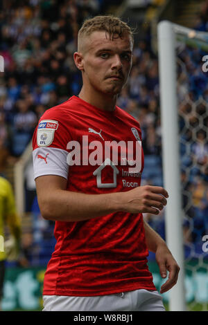 10. August 2019, Hillsborough, Sheffield, England; Sky Bet Meisterschaft, Sheffield Mittwoch vs Barnsley: Mads Andersen (6) Barnsley Credit: Kurt Fairhurst/News Bilder, Englische Fußball-Liga Bilder unterliegen DataCo Lizenz Stockfoto