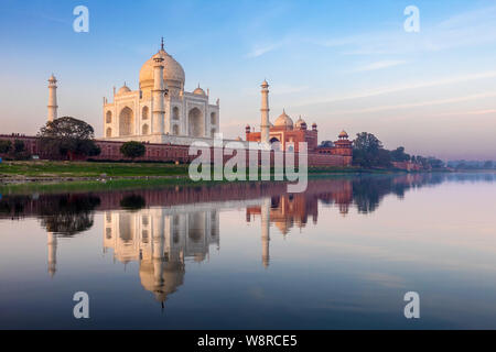 Taj Mahal, Agra, Indien Stockfoto