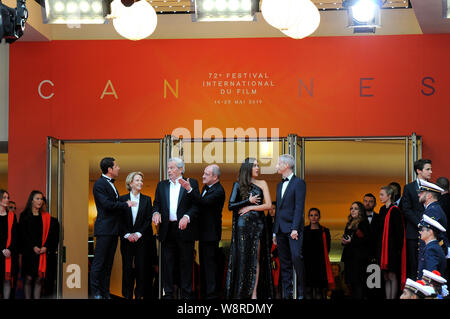 ALAIN DELON besucht die Palme D'OR D'HONNEUR des 72nd Cannes Film Festival 2019. Stockfoto