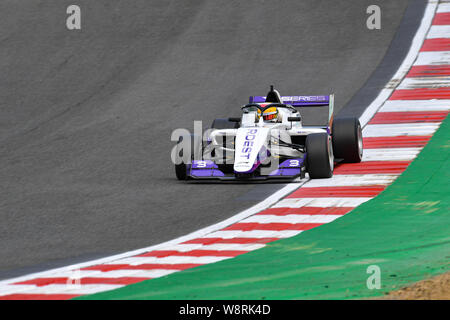 KENT, VEREINIGTES KÖNIGREICH. 11 Aug, 2019. Während Frauen Serie Qualifying der DTM (Deutsche Tourenwagen)- und W-Serie in Brands Hatch GP-Strecke am Sonntag, 11. August 2019 in Kent, England. Credit: Taka G Wu/Alamy leben Nachrichten Stockfoto