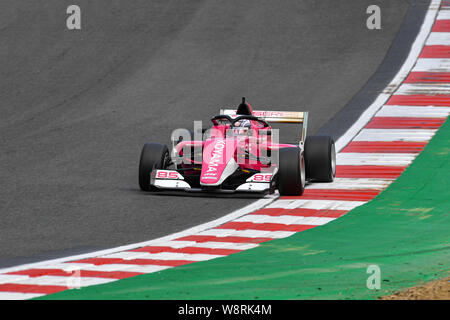 KENT, VEREINIGTES KÖNIGREICH. 11 Aug, 2019. Während Frauen Serie Qualifying der DTM (Deutsche Tourenwagen)- und W-Serie in Brands Hatch GP-Strecke am Sonntag, 11. August 2019 in Kent, England. Credit: Taka G Wu/Alamy leben Nachrichten Stockfoto