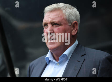 Newcastle upon Tyne, Großbritannien. 11 August, 2019. STEVE BRUCE, Newcastle United FC MANAGER, 2019 Credit: Allstar Bildarchiv/Alamy leben Nachrichten Stockfoto