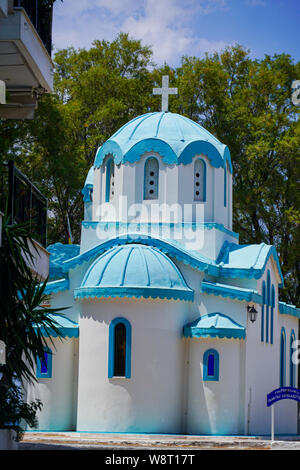 Heiligen Nikolaos Kapelle in Nea Artaki (Chalcis) Euböa Griechenland Stockfoto