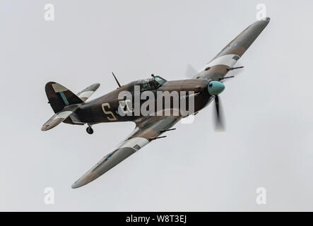 RAF BBMF Hawker Hurricane bei der Royal International Air Tattoo 2019 Stockfoto