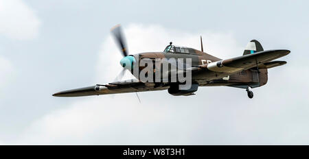 RAF BBMF Hawker Hurricane bei der Royal International Air Tattoo 2019 Stockfoto