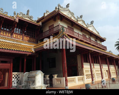 Phra Thinang Wehart Chamrun, Bang Pa-In Royal Palace, Thailand, Asien Stockfoto