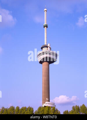 Euromast Beobachtung Mast, Info Parkhaven, Rotterdam, Südholland (Zuid-Holland), Königreich der Niederlande Stockfoto