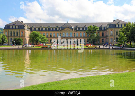 STUTTGART, DEUTSCHLAND - Juni 12, 2019: Finanzministerium Baden-Württemberg in oberer Schlossgarten Park, Stuttgart, Deutschland Stockfoto