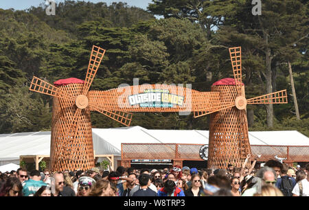 SAN FRANCISCO, Kalifornien - 10. August: Atmosphäre im Jahr 2019 Außerhalb landet Musik- und Kunstfestival im Golden Gate Park am 10 August, 2019 in San Francisco, Kalifornien. Foto: imageSPACE/MediaPunch Stockfoto