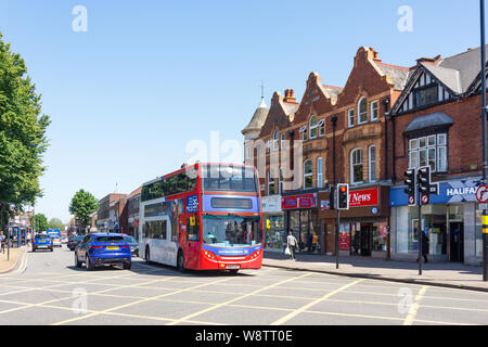 Alcester Road, Kings Heath, Birmingham, West Midlands, England, Vereinigtes Königreich Stockfoto