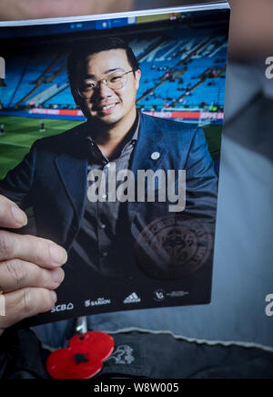 Leicester, Großbritannien. 11 Aug, 2019. Srivaddhanaprabha Aiyawatt "Top" auf der Abdeckung der Spieltag in der Premier League Match zwischen Leicester City und Wolverhampton Wanderers für die King Power Stadion, Leicester, England am 10. August 2019. Foto von Andy Rowland. Credit: PRiME Media Images/Alamy leben Nachrichten Stockfoto