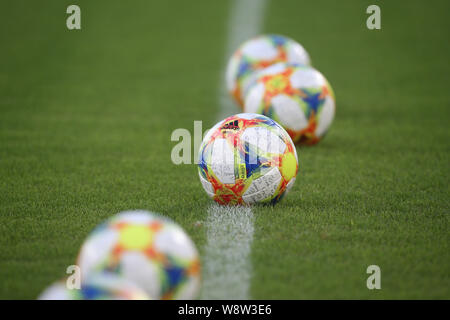 Rom, Italien. 11 Aug, 2019. Rom, Italien, 11. August 2019: Offizielle Fußball im Freundschaftsspiel AS ROMA VS REAL MADRID im Stadio Olimpico in Rom. Credit: Unabhängige Fotoagentur/Alamy leben Nachrichten Stockfoto