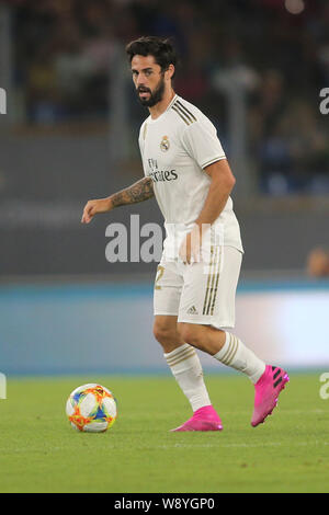 Rom, Italien. 11 Aug, 2019. Rom, Italien, 11. August 2019: Isco (REAL MADRID), die in Aktion während der FREUNDSCHAFTSSPIEL AS ROMA VS REAL MADRID im Stadio Olimpico in Rom. Credit: Unabhängige Fotoagentur/Alamy leben Nachrichten Stockfoto