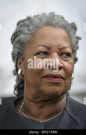 Toni Morrison, amerikanische Nobelpreisträger Thema gewinnen. Stockfoto