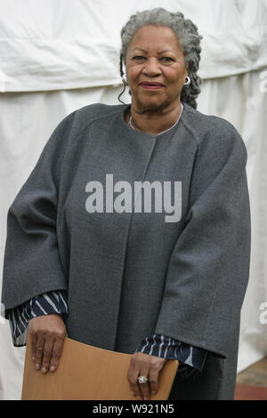 Toni Morrison, amerikanische Nobelpreisträger Thema gewinnen. Stockfoto