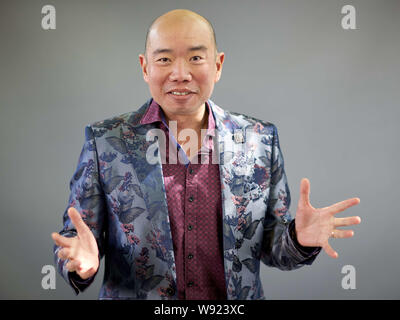 Edinburgh, Schottland, Vereinigtes Königreich, 12. August 2019. Edinburgh International Book Festival. Foto: Giles Yeo. Kredit Andrew Eaton/Alamy Stockfoto