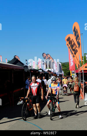 Sea Otter Europa2019 Bike Show, Girona, Spanien Stockfoto