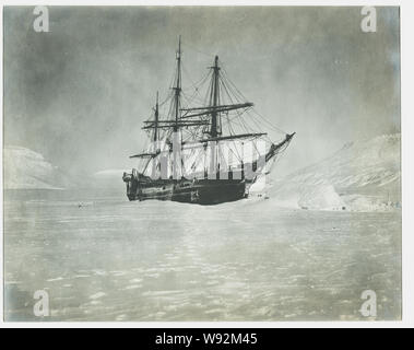 Ein mondlicht Bild der Amerika in der Nacht, 1901, Baldwin-Ziegler Polar Expedition Stockfoto