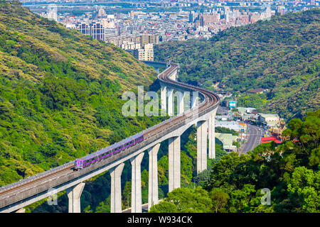 Taoyuan International Airport MRT Stockfoto