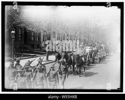 ALDUNATE, SANTIAGO. Botschafter aus Chile. Beerdigung Stockfoto