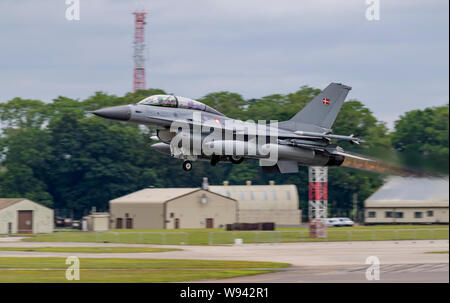 Dänische F-16, im Royal International Air Tattoo 2019 Stockfoto