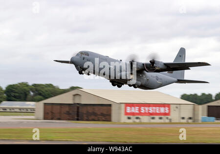 Kanadische C-130 H Hecules im Royal International Air Tattoo 2019 Stockfoto