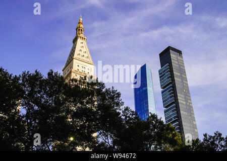 Blick auf Architektur runde Madison Square Park, New York City, USA, August 2019. Stockfoto