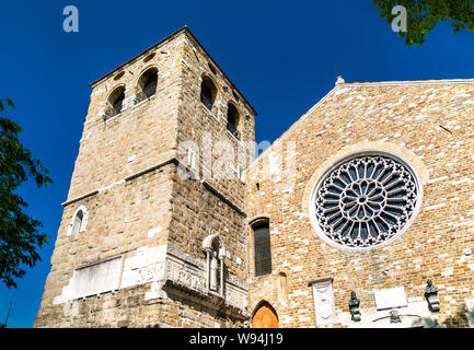 Kathedrale von St. Justus von Triest in Italien Stockfoto