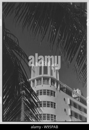 Albion Hotel, Lincoln Road, Miami Beach, Florida. Stockfoto