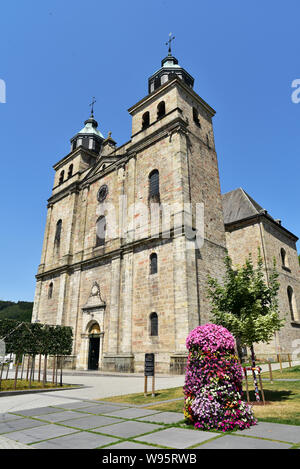 Kathedrale von Malmedy Stockfoto