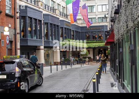 Das Westbury, ein 5-Sterne Hotel, in Balfe Street, Dublin, Irland. Stockfoto