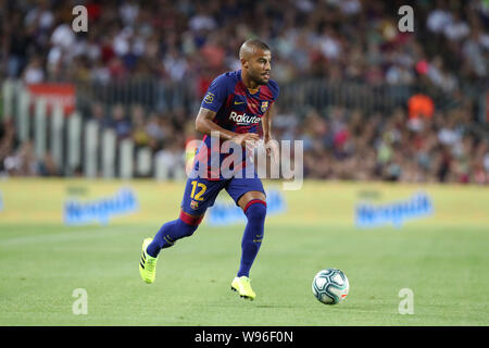 Barcelona, Spanien. 4 Aug, 2019. Rafinha vom FC Barcelona während der Joan Gamper Trophäe 2019 Fußballspiel zwischen FC Barcelona und FC Arsenal am August 04, 2019 im Camp Nou Stadion in Barcelona, Spanien. Quelle: Manuel Blondeau/ZUMA Draht/Alamy leben Nachrichten Stockfoto