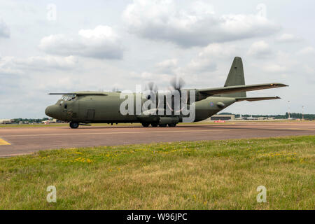 RAF C-130H Hercules im Royal International Air Tattoo 2019 Stockfoto