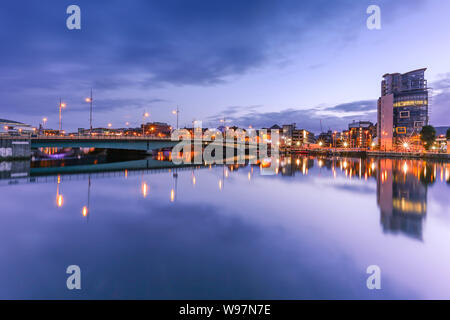 In der Nacht schöne Belfast Stockfoto