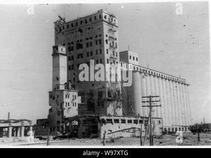 Zerstört Gebäude in Stalingrad 1942 (16). Stockfoto