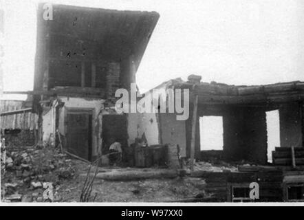 Zerstört Gebäude in Stalingrad 1942 (10). Stockfoto